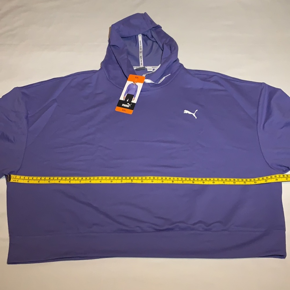 NWT Puma cropped hoodie XXL - Picture 3 of 8